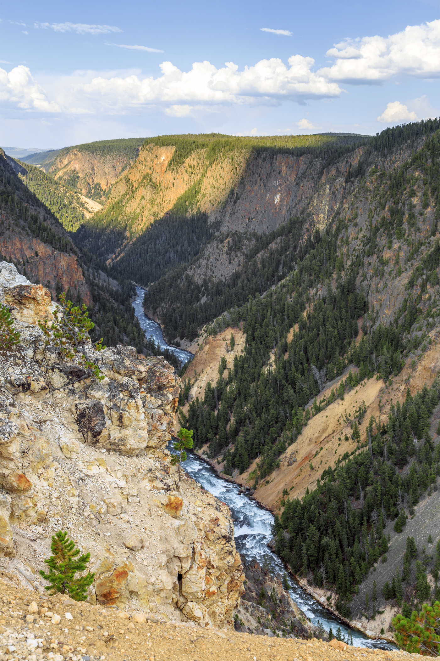 Grand Canyon of the Yellowstone (Inspiration Point)